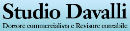 sito dello Studio Davalli Studio Davalli - Dottore commercialista e Revisore contabile